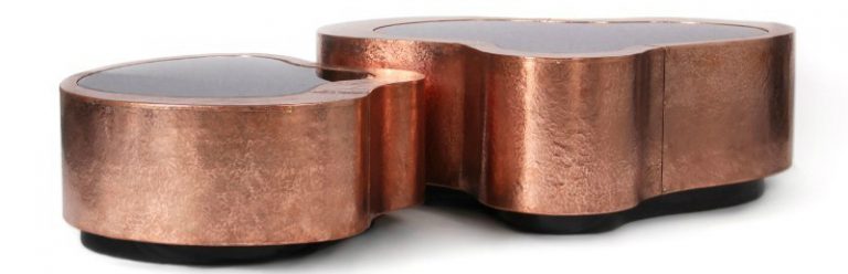 Lost Between the Curvy Lines Of The Wave Center Table