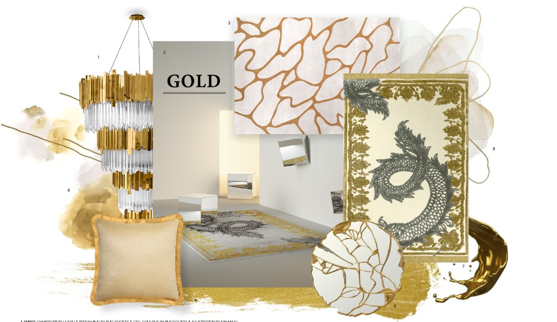 Gold & White Is The Newest Design Trend Of Your Dreams FT