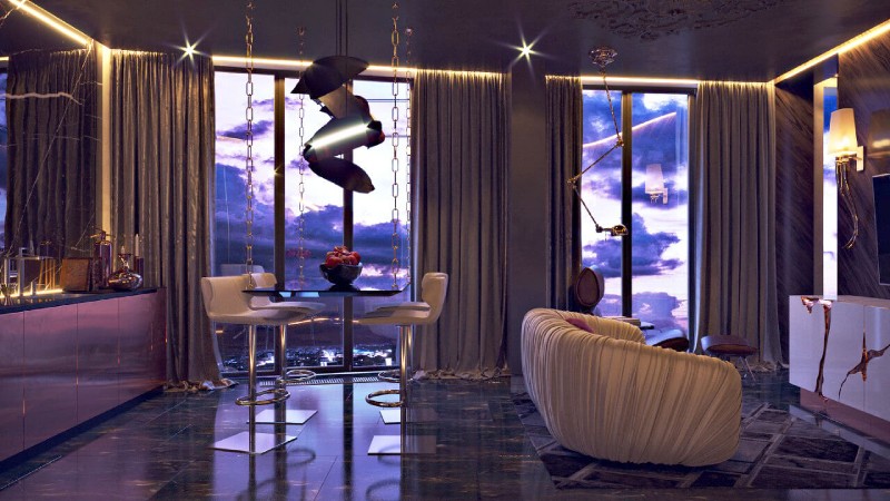 A Luxury Penthouse In Kiev By Lara German (13)