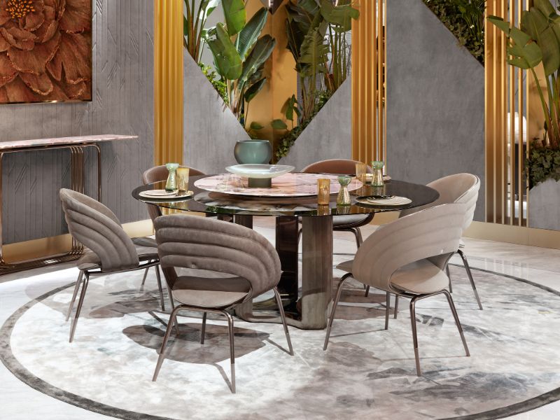 Modern Dining Room Designs From High, High End Contemporary Dining Room Furniture Brands