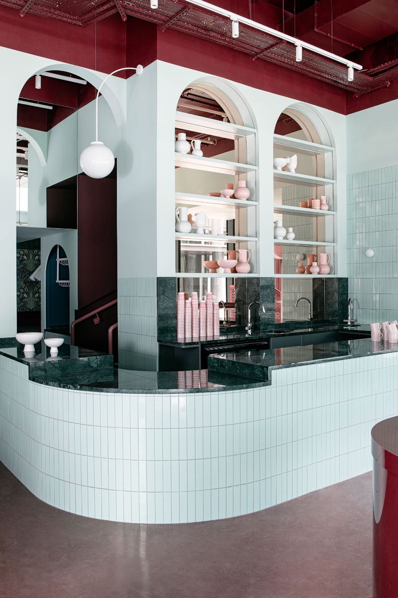 Bubblegum Pink Vibes Are The Norm For This Restaurant Design (3) restaurant design Bubblegum Pink Vibes Are The Norm For This Restaurant Design Bubblegum Pink Vibes Are The Norm For This Restaurant Design 3
