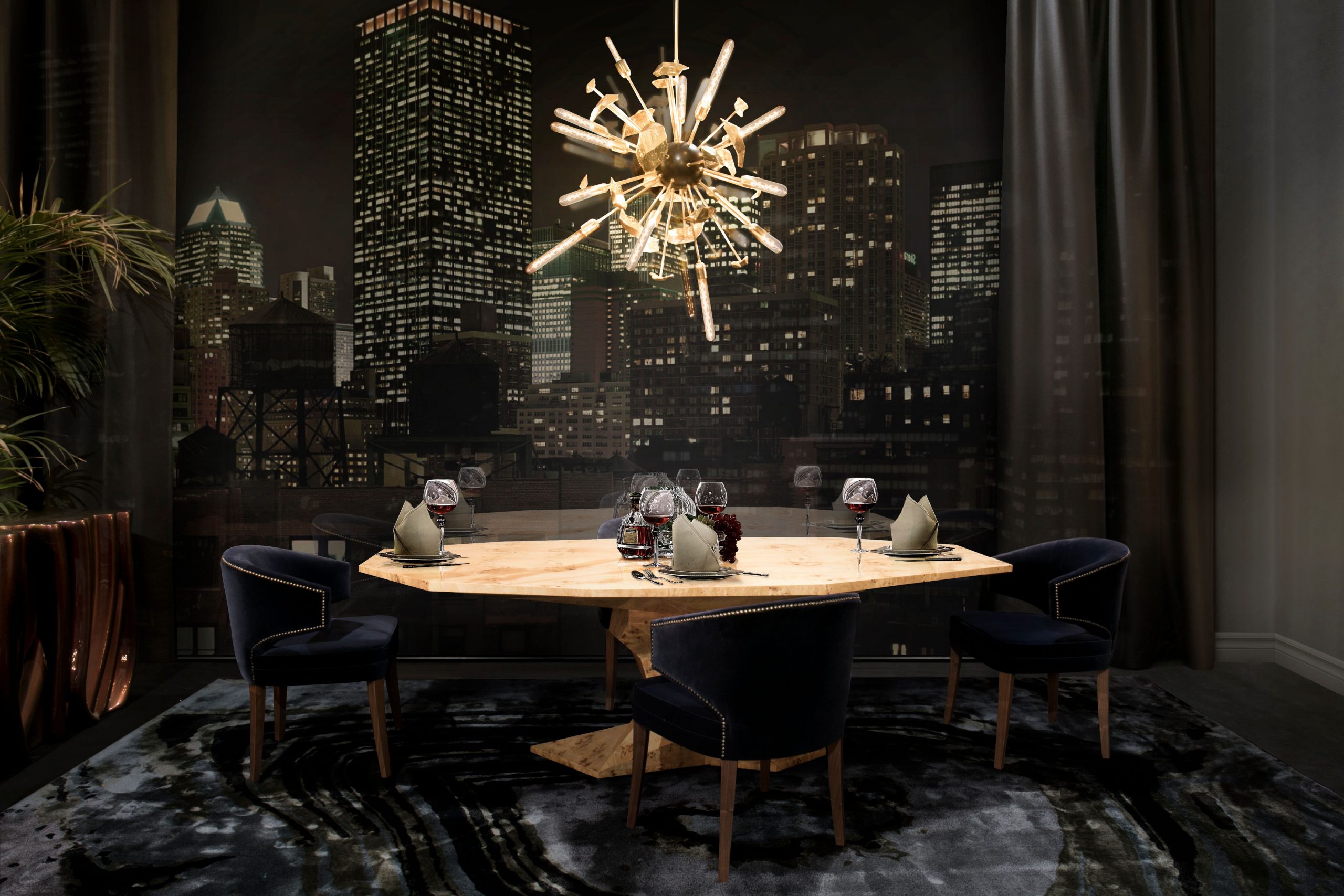 Trendy and Modern Ideas For Your Luxury Dining Room