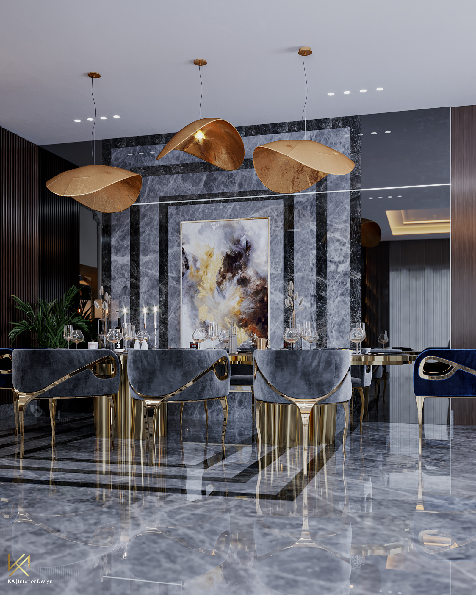 Trendy and Modern Ideas For Your Luxury Dining Room