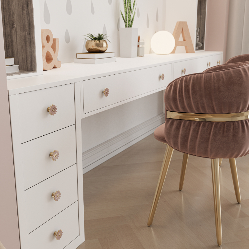 modern interior design a kids bedroom with pinky colors and white tones is so girly