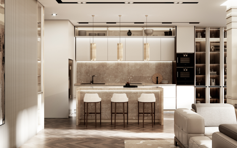 marble kitchen