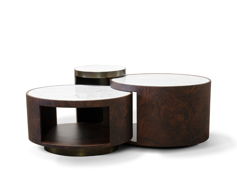 wood coffee table