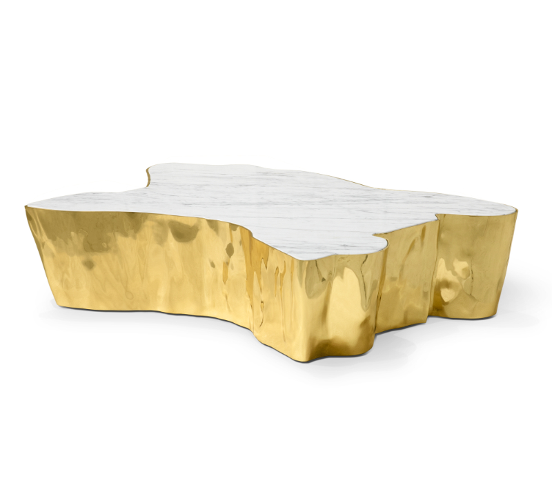 maximalism- gold center table