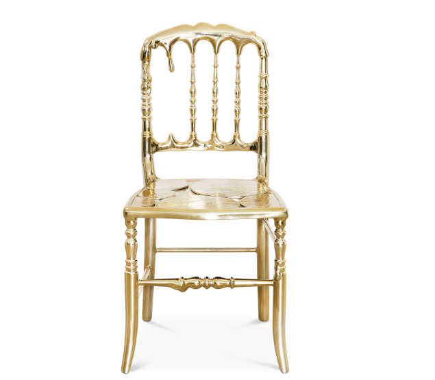 dining chairs- Chromium painting over aluminium casting
